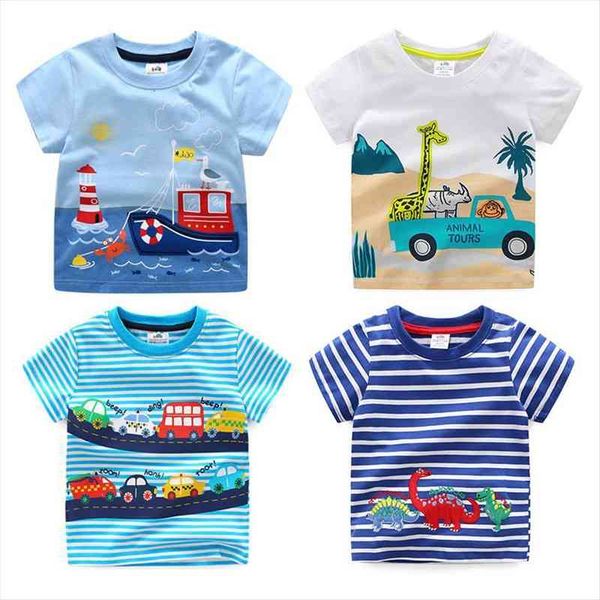 summer 2 10t childrens birthday clothing dinosaur car striped print short sleeve basic cartoon t shirt for kids boy, Blue
summer 2 10t childrens birthday clothing dinosaur car striped print short sleeve basic cartoon t shirt for kids boy, Blue