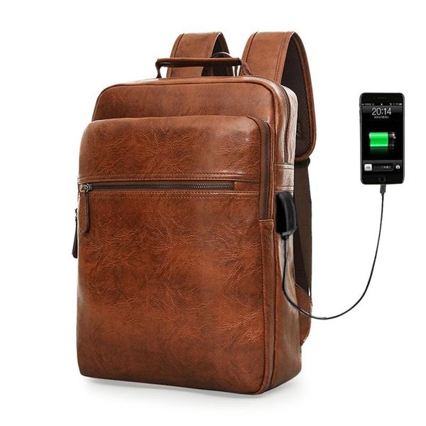 backpack fashion lapmen large capacity travel man bag with usb charging backpacks pu leather school college waterproof
backpack fashion lapmen large capacity travel man bag with usb charging backpacks pu leather school college waterproof