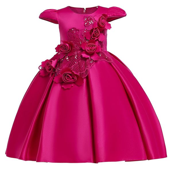 school graduation party dresses for children princess girls singing performance dresses wedding dresses flower childrens party, White;pink
school graduation party dresses for children princess girls singing performance dresses wedding dresses flower childrens party, White;pink