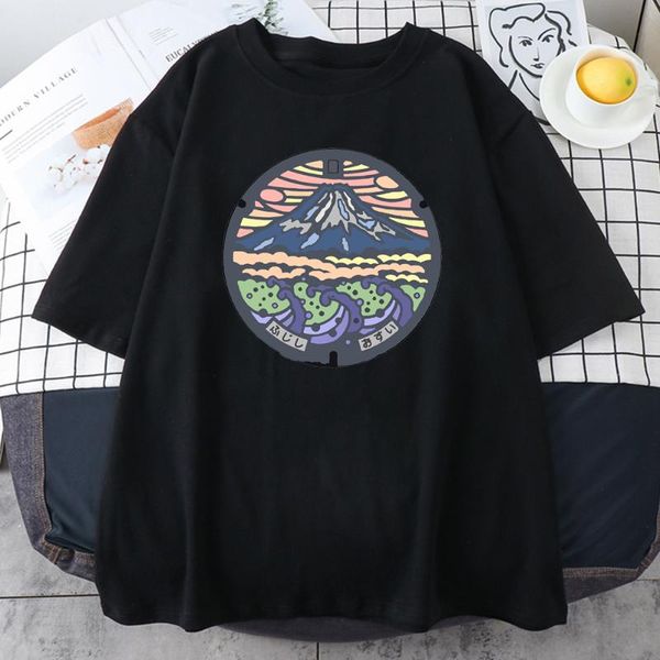 women's t-shirt japanese beautiful mount fiji printing tshirts crewneck breathable summer loose t shirt oversized soft t-shirts men, White
women's t-shirt japanese beautiful mount fiji printing tshirts crewneck breathable summer loose t shirt oversized soft t-shirts men, White