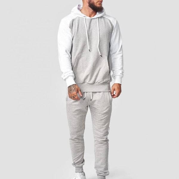 men's suits & blazers 2021 men sportswear ankle banded stylish drawstring loose sports suit contrast color breathable tracksuit sets fo, White;black
men's suits & blazers 2021 men sportswear ankle banded stylish drawstring loose sports suit contrast color breathable tracksuit sets fo, White;black