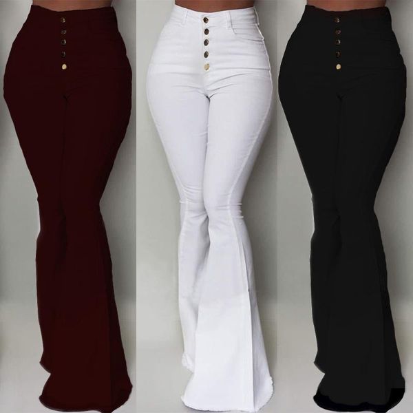 women's pants & capris 2021 solid color high waist buttock trumpet fishtail women fashion simple versatile pantalon mujer, Black;white
women's pants & capris 2021 solid color high waist buttock trumpet fishtail women fashion simple versatile pantalon mujer, Black;white