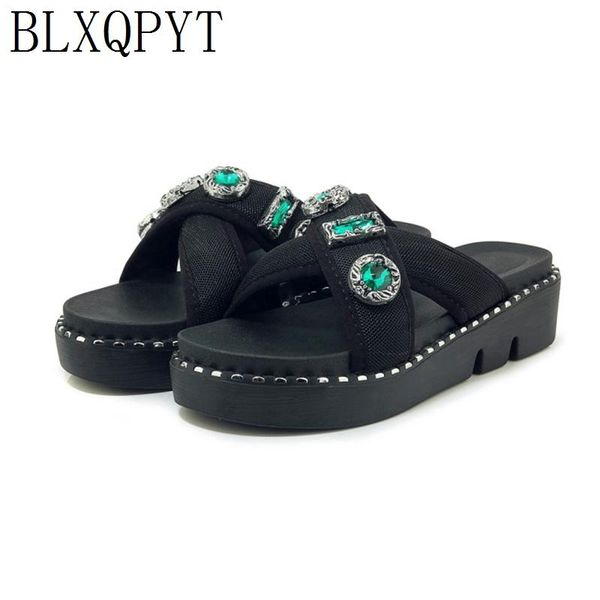 dress shoes blxqpyt women summer leisure slipper peep toe med heel sandals woman thick bottom slippers size 30-44 19-38, Black
dress shoes blxqpyt women summer leisure slipper peep toe med heel sandals woman thick bottom slippers size 30-44 19-38, Black
