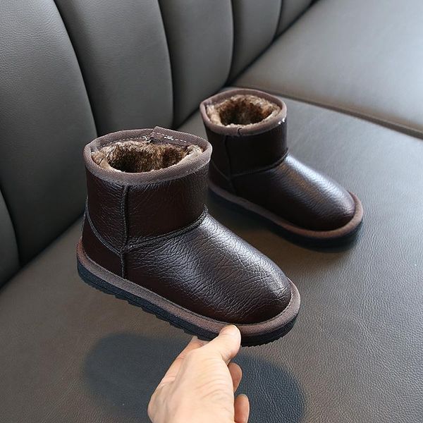 child warm plush pu snow boots kids winter waterproof ankle boots girl boy antislip casual shoes short bootee size 27-36 black, Black;grey
child warm plush pu snow boots kids winter waterproof ankle boots girl boy antislip casual shoes short bootee size 27-36 black, Black;grey
