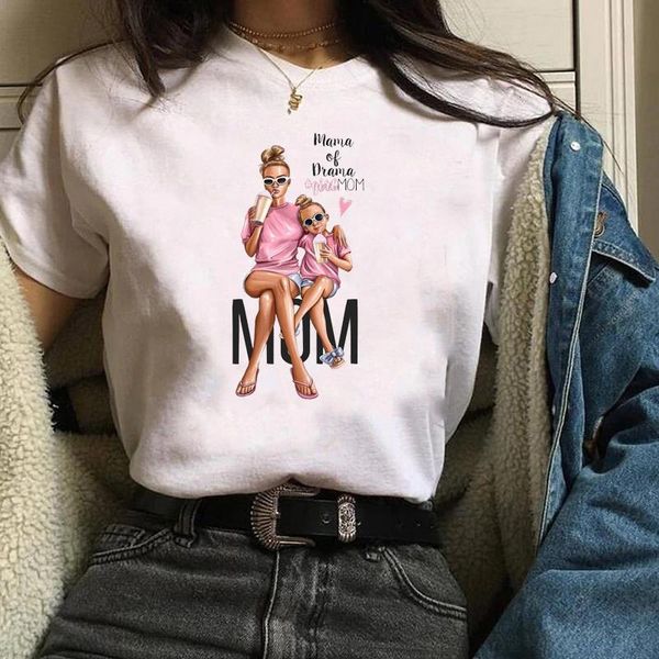women shirt sweet clothing girlmom fashion ladies mom life mother t womens t-shirt graphic female printed cartoon tshirt, White
women shirt sweet clothing girlmom fashion ladies mom life mother t womens t-shirt graphic female printed cartoon tshirt, White