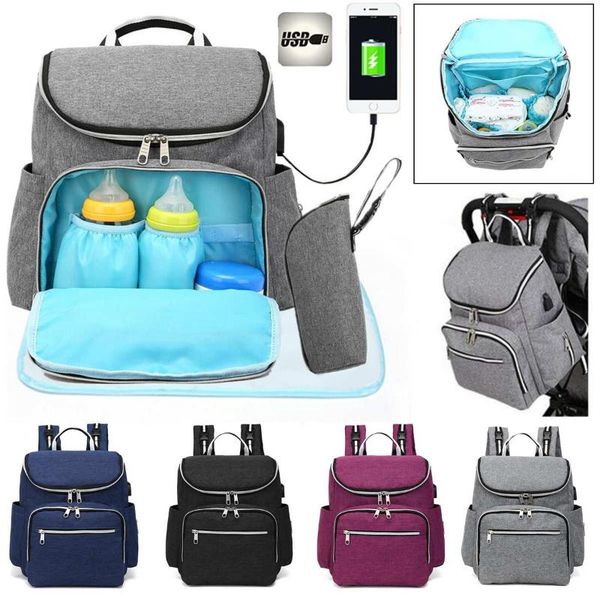 diaper bags baby care bag fashion usb charging mummy maternity nappy large capacity backpack travel shoulder nursing bagpack
diaper bags baby care bag fashion usb charging mummy maternity nappy large capacity backpack travel shoulder nursing bagpack