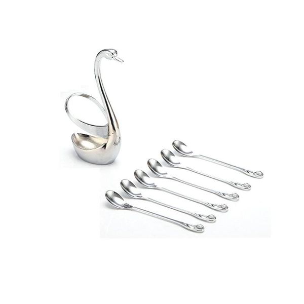 forks innovative home stainless steel fruit fork set with swan base spoons cutlery kitchen high-grade tableware kit j2
forks innovative home stainless steel fruit fork set with swan base spoons cutlery kitchen high-grade tableware kit j2
