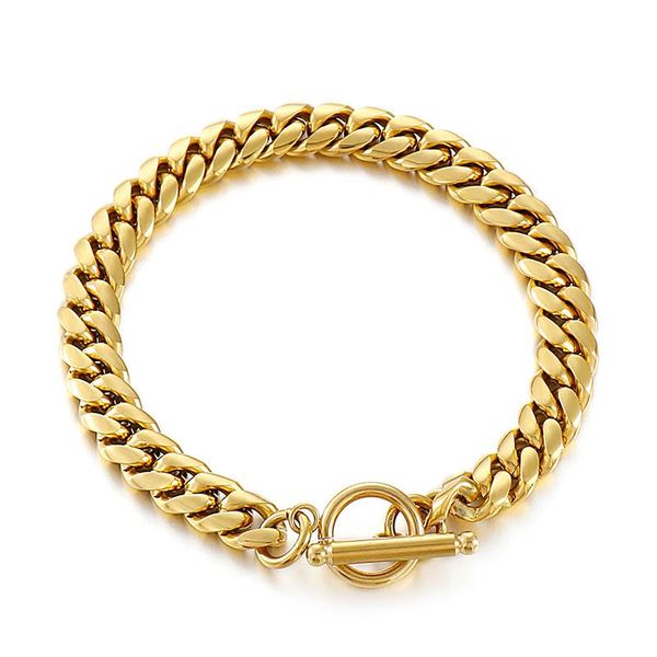 link, chain 8mm width trendy cuban homme bracelet classic stainless steel for men women jewelry gift, Black
link, chain 8mm width trendy cuban homme bracelet classic stainless steel for men women jewelry gift, Black