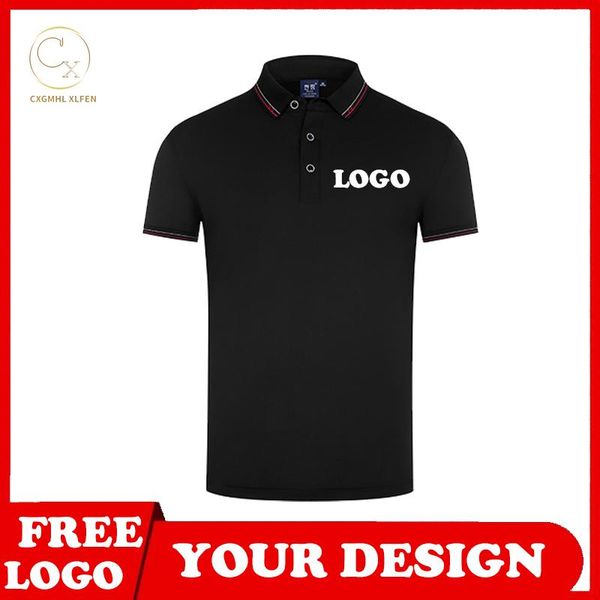 men's polos 8-color shirt custom summer advertising culture casual lapel short sleeve printing diy brand text, White;black
men's polos 8-color shirt custom summer advertising culture casual lapel short sleeve printing diy brand text, White;black