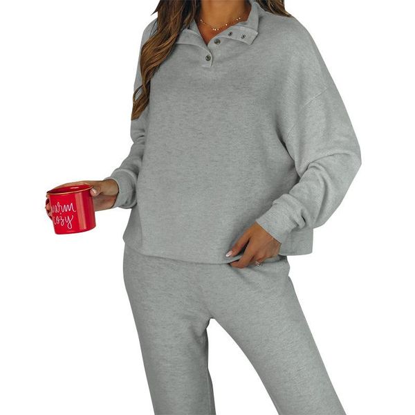 women's two piece pants european and american womam 2021 autumn winter leisure sports suit solid color long trousers set two-piece, White
women's two piece pants european and american womam 2021 autumn winter leisure sports suit solid color long trousers set two-piece, White