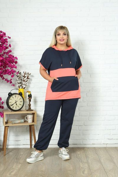gym clothing diaves women plus size summer fashion short sleeves pocket detail hooded sweatshirt track suit sets turkish quality, White;black
gym clothing diaves women plus size summer fashion short sleeves pocket detail hooded sweatshirt track suit sets turkish quality, White;black