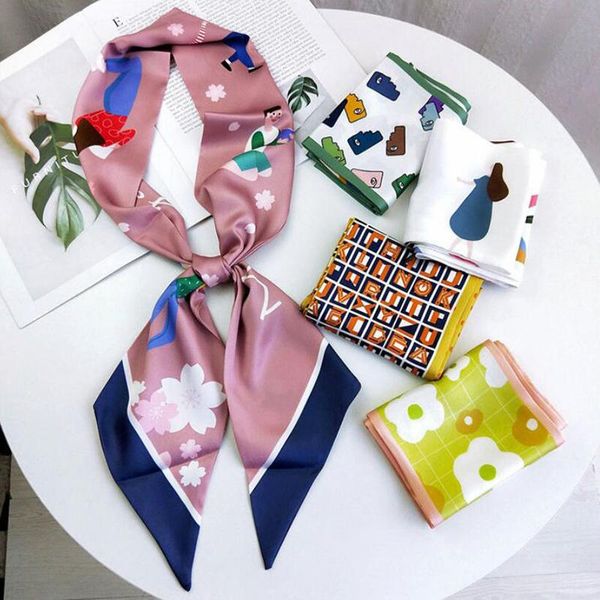korea new design wide scarf various print women silk scarf small bevel side handle bag ribbons female head scarves&wraps, Blue;gray
korea new design wide scarf various print women silk scarf small bevel side handle bag ribbons female head scarves&wraps, Blue;gray