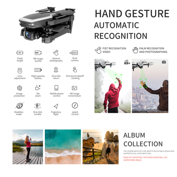 drones s171 pro rc quadcopter 2.4ghz wifi fpv 4k hd camera altitude hold coreless motor six-axis gyroscope foldable drone
drones s171 pro rc quadcopter 2.4ghz wifi fpv 4k hd camera altitude hold coreless motor six-axis gyroscope foldable drone