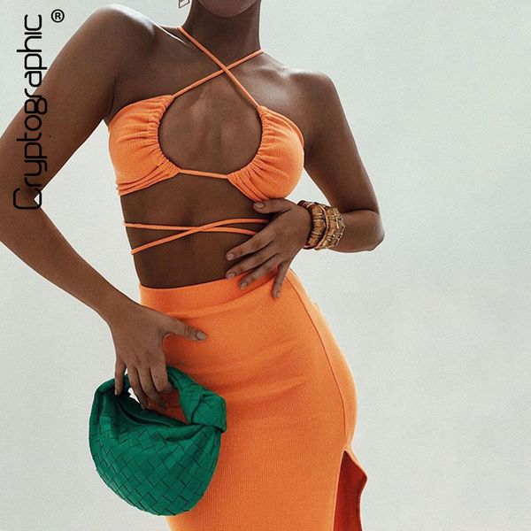 bandage cut out halter ne and skirts set gathered elegant club 2021 summer outfits split two piece sethigh quality, White
bandage cut out halter ne and skirts set gathered elegant club 2021 summer outfits split two piece sethigh quality, White