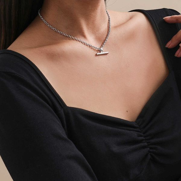 simple and versatile jewelry single layer thin necklace personality temperament geometric t-shaped clavicle neck chain, Silver
simple and versatile jewelry single layer thin necklace personality temperament geometric t-shaped clavicle neck chain, Silver