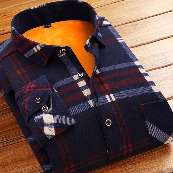 winter warm shirt plus velvet thickening fashion print plaid shirt long sleeve men's brand business casual1, White;black
winter warm shirt plus velvet thickening fashion print plaid shirt long sleeve men's brand business casual1, White;black