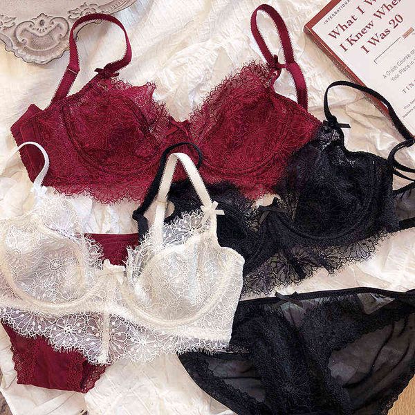 nxy set wriufred ultra-thin lace bralette memory steel ring romantic daisy eyelashes lingerie set gathered underwear bras 1128, Red;black
nxy set wriufred ultra-thin lace bralette memory steel ring romantic daisy eyelashes lingerie set gathered underwear bras 1128, Red;black