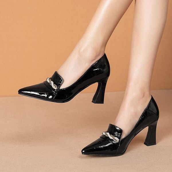 Women Pumps Patent Leather High Heels Dres Shoes Metal Pointed Toe Ol Office Lady Shoes Ladies Boat Shoes zapatos mujer 8939NDress, Wine red
Women Pumps Patent Leather High Heels Dres Shoes Metal Pointed Toe Ol Office Lady Shoes Ladies Boat Shoes zapatos mujer 8939NDress, Wine red