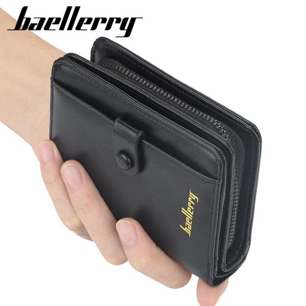 wallets korea design baellerry official hasp and zipper men' wallet young men student pocket leather purse, Red;black
wallets korea design baellerry official hasp and zipper men' wallet young men student pocket leather purse, Red;black