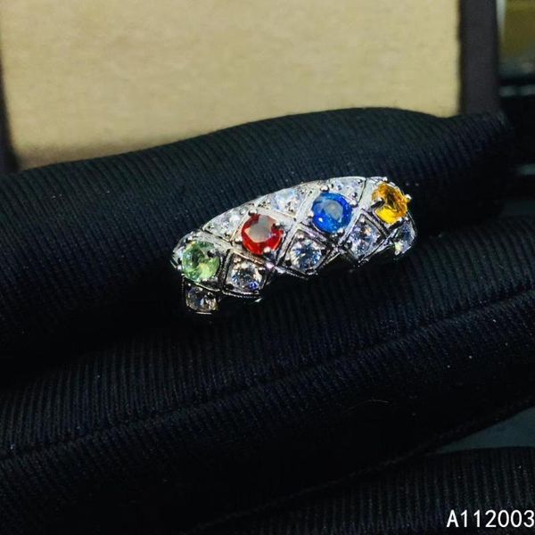 cluster rings kjjeaxcmy fine jewelry 925 sterling silver inlaid natural colored sapphire female ring luxury support detection, Golden;silver
cluster rings kjjeaxcmy fine jewelry 925 sterling silver inlaid natural colored sapphire female ring luxury support detection, Golden;silver