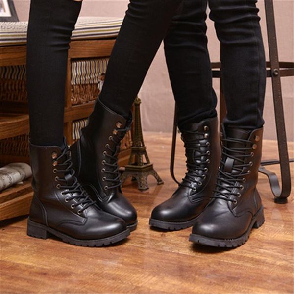 boots women pu leather winter retro solid lace-up ankle bota feminina cano curto round toe shoes outdoor female botas mujer 42, Black
boots women pu leather winter retro solid lace-up ankle bota feminina cano curto round toe shoes outdoor female botas mujer 42, Black