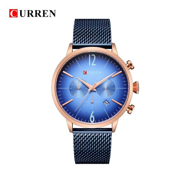 wristwatches curren 8313 men's fashion quartz clock stainless steel waterproof wrist watch men sport watches date montre homme, Slivery;brown
wristwatches curren 8313 men's fashion quartz clock stainless steel waterproof wrist watch men sport watches date montre homme, Slivery;brown