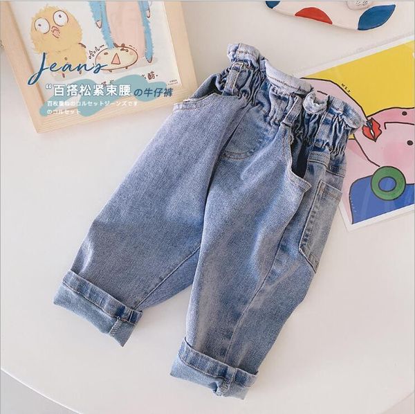 2021 new arrival girls boys denim long pants spring fashion kids jean pants 1-6 years yl865, Blue
2021 new arrival girls boys denim long pants spring fashion kids jean pants 1-6 years yl865, Blue