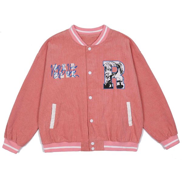 men's jackets lacible hip hop streetwear anime embroidered baseball jacket fine autumn veet varsity harajuku outwear, Black;brown
men's jackets lacible hip hop streetwear anime embroidered baseball jacket fine autumn veet varsity harajuku outwear, Black;brown