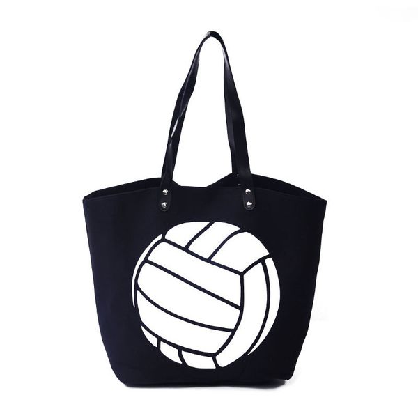factory wholesale new large capacity tote volleyball printing women's canvas shoulder bag handbag
factory wholesale new large capacity tote volleyball printing women's canvas shoulder bag handbag