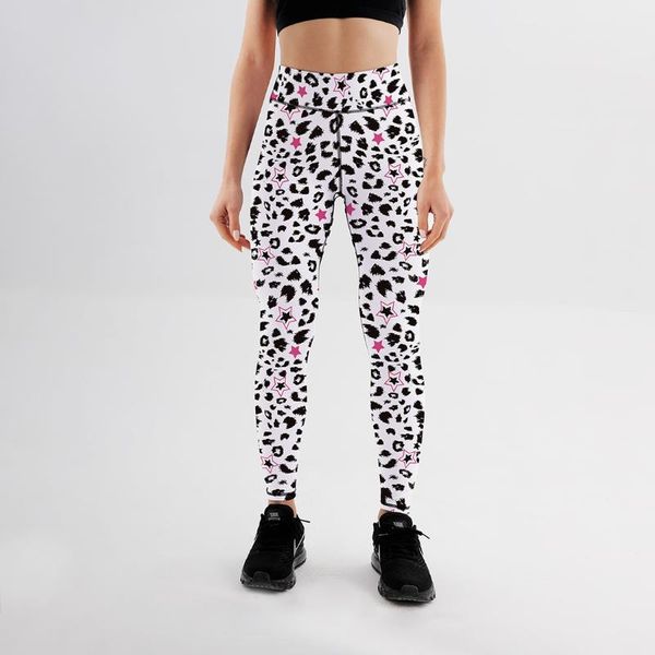 women's leggings fashion star printed high waist elastic pants women outdoor sportwear fitness trousers female casual bottoms, Black
women's leggings fashion star printed high waist elastic pants women outdoor sportwear fitness trousers female casual bottoms, Black