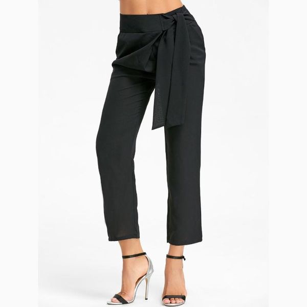 women's pants & capris beige high waist sashes pencil women ol streetwear chic casual female 2021 autumn black trousers, Black;white
women's pants & capris beige high waist sashes pencil women ol streetwear chic casual female 2021 autumn black trousers, Black;white