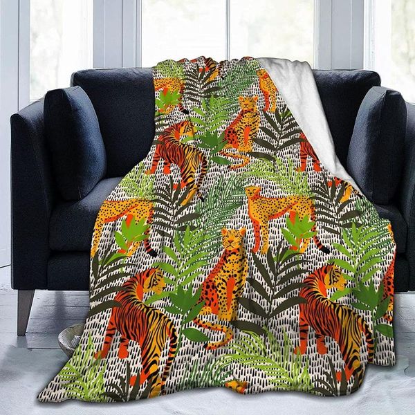 blankets leopard tiger tropical plants fleece flannel throw for couch bed sofa car,cozy soft blanket kids women adults
blankets leopard tiger tropical plants fleece flannel throw for couch bed sofa car,cozy soft blanket kids women adults