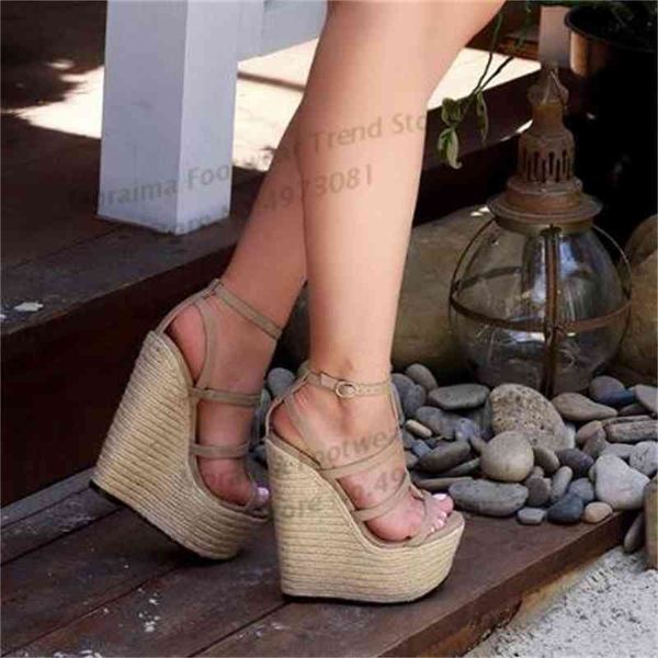 sandals moraima snc nude leather high heel sandal summer open toe platform wedge shoe cutouts ankle strap party shoes jzfk, Black
sandals moraima snc nude leather high heel sandal summer open toe platform wedge shoe cutouts ankle strap party shoes jzfk, Black