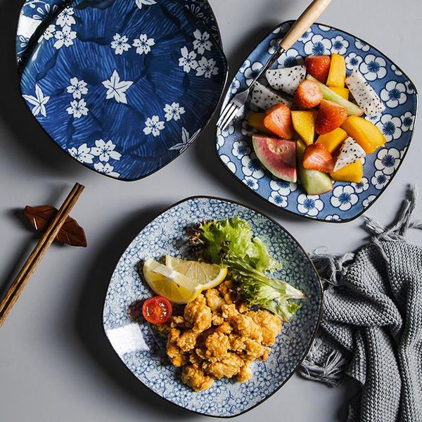 dishes & plates japanese 7-inch ceramic dinner plate dumpling special-shaped tableware household dish rounded square fruit
dishes & plates japanese 7-inch ceramic dinner plate dumpling special-shaped tableware household dish rounded square fruit
