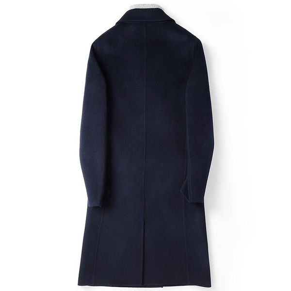 men's wool & blends 100% coat men long jacket casual double breasted mens overcoats spring autumn abrigo hombre d-04-yy-m017 kj3009, Black
men's wool & blends 100% coat men long jacket casual double breasted mens overcoats spring autumn abrigo hombre d-04-yy-m017 kj3009, Black