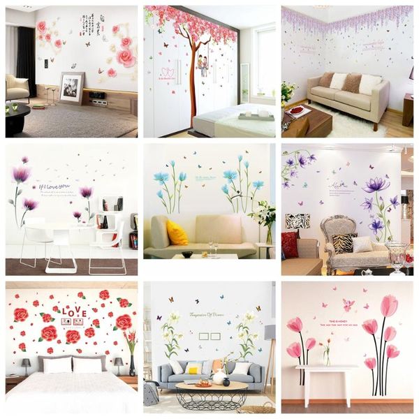 wall stickers cartoon flower decorative sticker home decor for kids rooms decoration removable decals
wall stickers cartoon flower decorative sticker home decor for kids rooms decoration removable decals