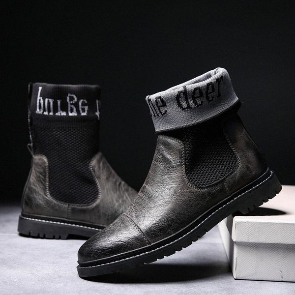 cimim winter men high help boots new fashion outdoor large size trend boots comfortable non slip casual shoe z4qq#, Black
cimim winter men high help boots new fashion outdoor large size trend boots comfortable non slip casual shoe z4qq#, Black