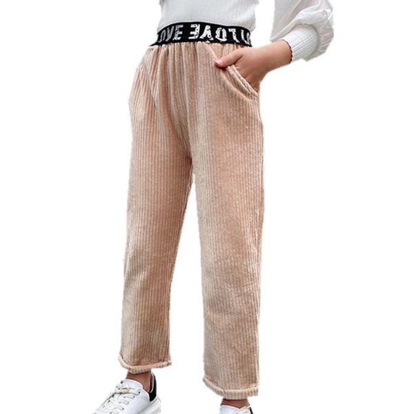 2021 new teenage girls fall-waisted elastic waistbands children casual loose bright letters children's corduroy pants 8-12 13 years old, Blue
2021 new teenage girls fall-waisted elastic waistbands children casual loose bright letters children's corduroy pants 8-12 13 years old, Blue