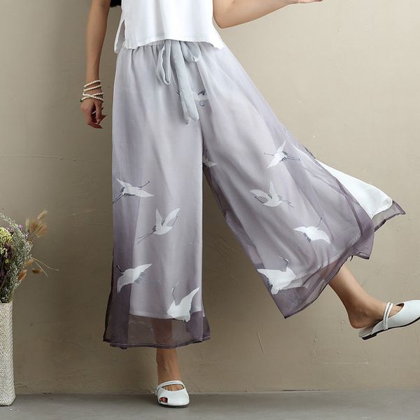 2021 new national wind women casual thin chiffon print ankle-length wide leg vintage plus size gradient color pants lj2310 f55o, Black;white
2021 new national wind women casual thin chiffon print ankle-length wide leg vintage plus size gradient color pants lj2310 f55o, Black;white