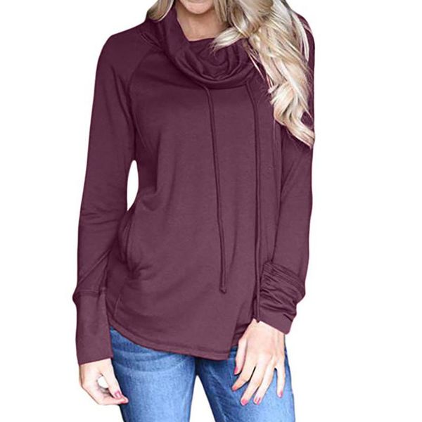 women's hoodies & sweatshirts 3xl womens long sleeve grey sweatshirt casual cowl neck pullover blouse female pockets hooded plus size, Black
women's hoodies & sweatshirts 3xl womens long sleeve grey sweatshirt casual cowl neck pullover blouse female pockets hooded plus size, Black