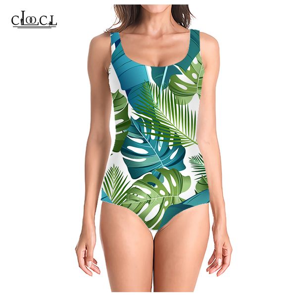 cloocl 2021 summer green leaf beach style 3d print sleeveless women swimsuit fashion casual swimsuit beach one piece swimwear, White;black
cloocl 2021 summer green leaf beach style 3d print sleeveless women swimsuit fashion casual swimsuit beach one piece swimwear, White;black