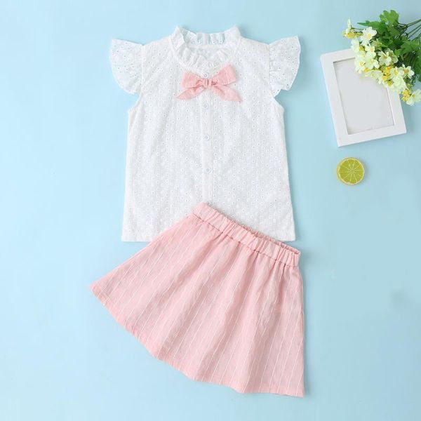 clothing sets ca 2021 summer suit solid color skirt 2pcs kids clothes girls bowknot children's girl homewear, White
clothing sets ca 2021 summer suit solid color skirt 2pcs kids clothes girls bowknot children's girl homewear, White