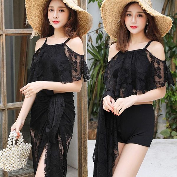 one-piece suits summer beach spring swimming pool bikini lace three-piece split swim skirt
one-piece suits summer beach spring swimming pool bikini lace three-piece split swim skirt