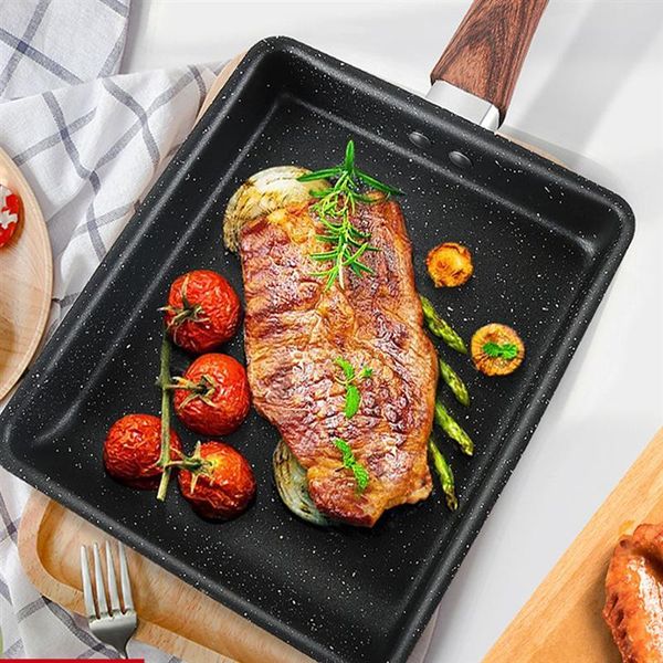 pans 1pc tamagoyaki pan black non-stick fry egg pancake kitchen pot maker breakfast mini cook retangular omelette
pans 1pc tamagoyaki pan black non-stick fry egg pancake kitchen pot maker breakfast mini cook retangular omelette