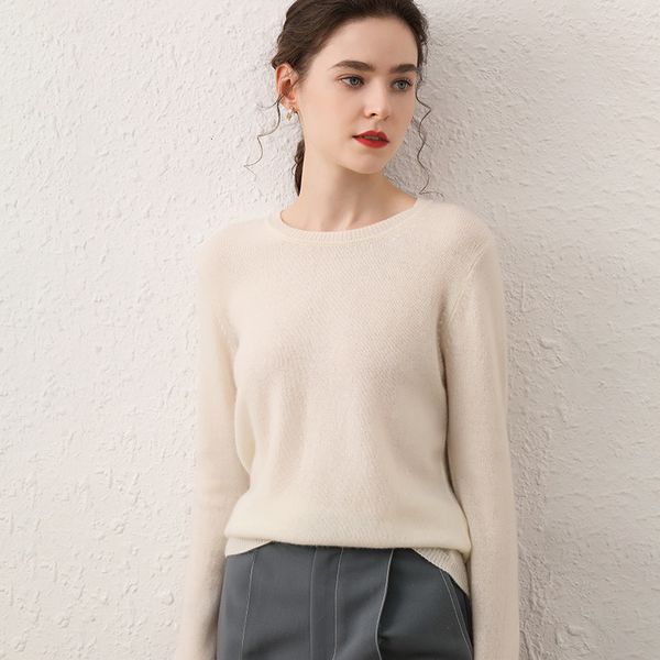 2021 new women o-neck long sleeve knitting jumper 100% cashmere warm women's autumn winter female thickening sweater 8f4l, White;black
2021 new women o-neck long sleeve knitting jumper 100% cashmere warm women's autumn winter female thickening sweater 8f4l, White;black