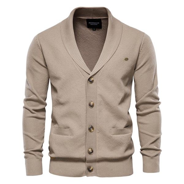 men's sweaters aiopeson pocket cotton cardigan men casual warm solid color v-neck single breasted mens cardigans winter quality sweater, White;black
men's sweaters aiopeson pocket cotton cardigan men casual warm solid color v-neck single breasted mens cardigans winter quality sweater, White;black