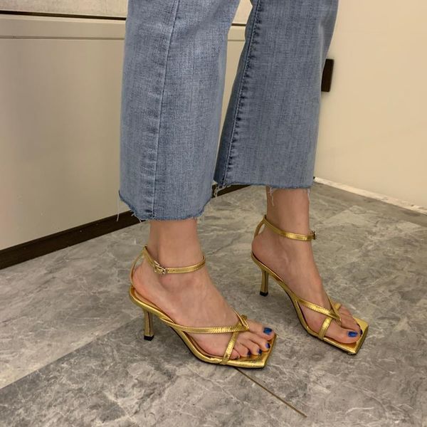 summer new fashion pinch narrow band women gladiator sandal ladies square open toe ankle buckle strap stiletto heels, Black
summer new fashion pinch narrow band women gladiator sandal ladies square open toe ankle buckle strap stiletto heels, Black