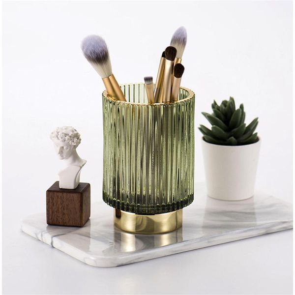 storage boxes & bins nordic retro dark green gold rim glass jar pen holder makeup brush tube flower arrangement vase deskdecoration
storage boxes & bins nordic retro dark green gold rim glass jar pen holder makeup brush tube flower arrangement vase deskdecoration