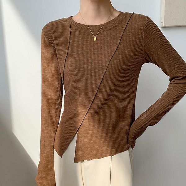 women's t-shirt ljsxls korean style irregular spring autumn long sleeve o neck women clothes casual white tshirts tee shirt femme
women's t-shirt ljsxls korean style irregular spring autumn long sleeve o neck women clothes casual white tshirts tee shirt femme