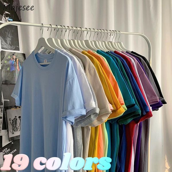 men's t-shirts men solid plus size s-3xl loose summer basic 19 colors all-match students tees leisure harajuku vintage, White;black
men's t-shirts men solid plus size s-3xl loose summer basic 19 colors all-match students tees leisure harajuku vintage, White;black